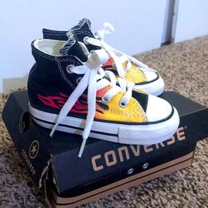 NEW Baby Flame High Top Converse!